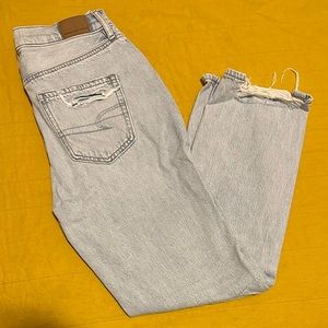 American Eagle Highest Waist 90s Boyfriend Jeans size 2 regular NWOT